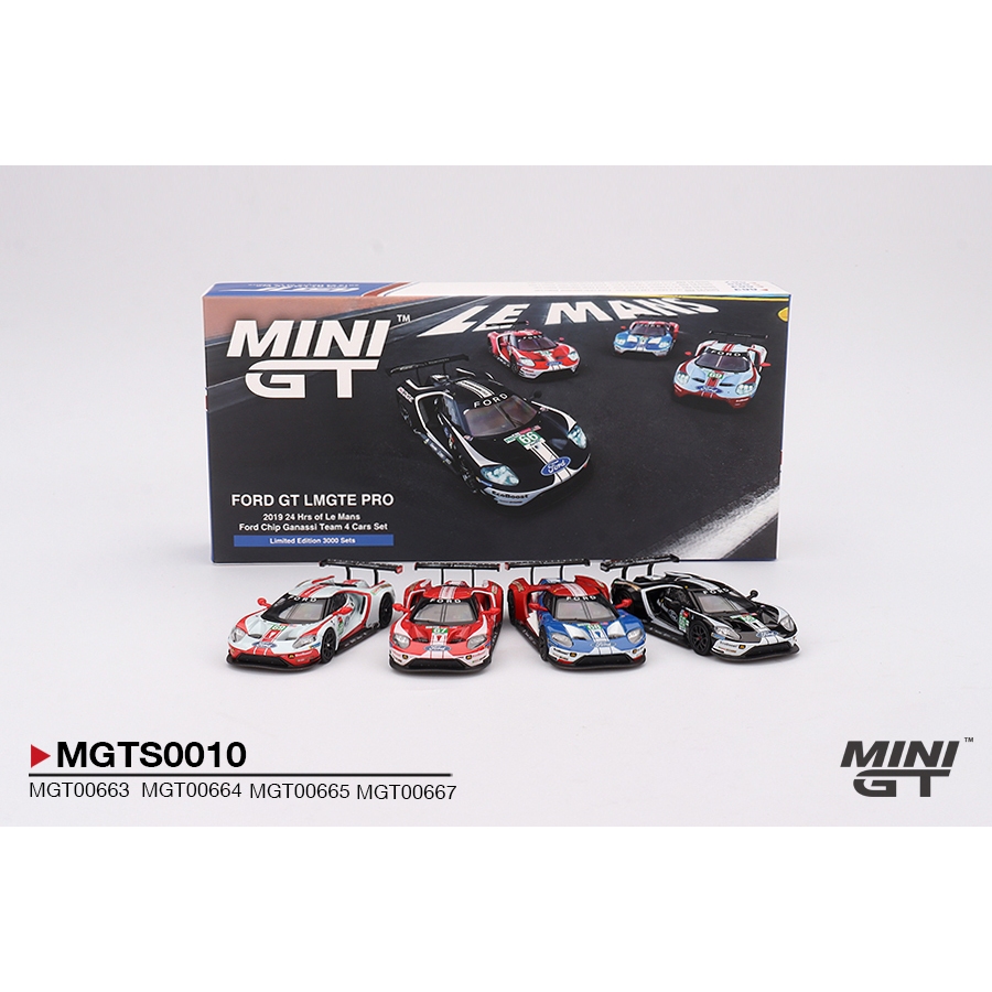 MÔ HÌNH 1:64 MINI GT - Ford GT LMGTE PRO 2019 24 Hrs of Le Mans