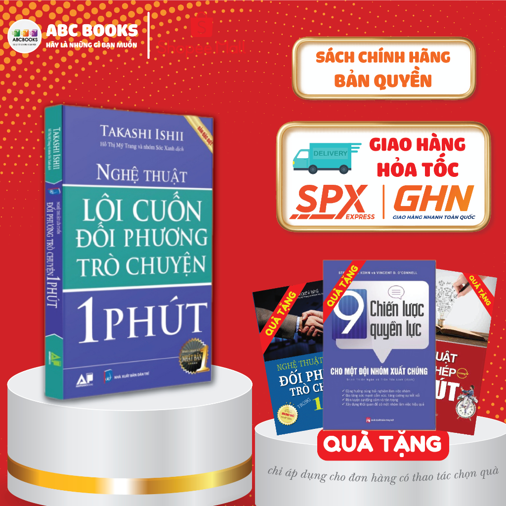 Sách - Nghệ Thuật Lôi Cuốn Đối Phương Trò Chuyện Trong 1 Phút (Tái bản mới nhất)