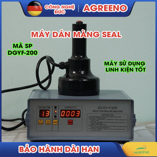 Máy dán màng seal nhôm DGYF-200, máy seal màng 500W, Máy dán màng siêu, Máy dán miêng hũ