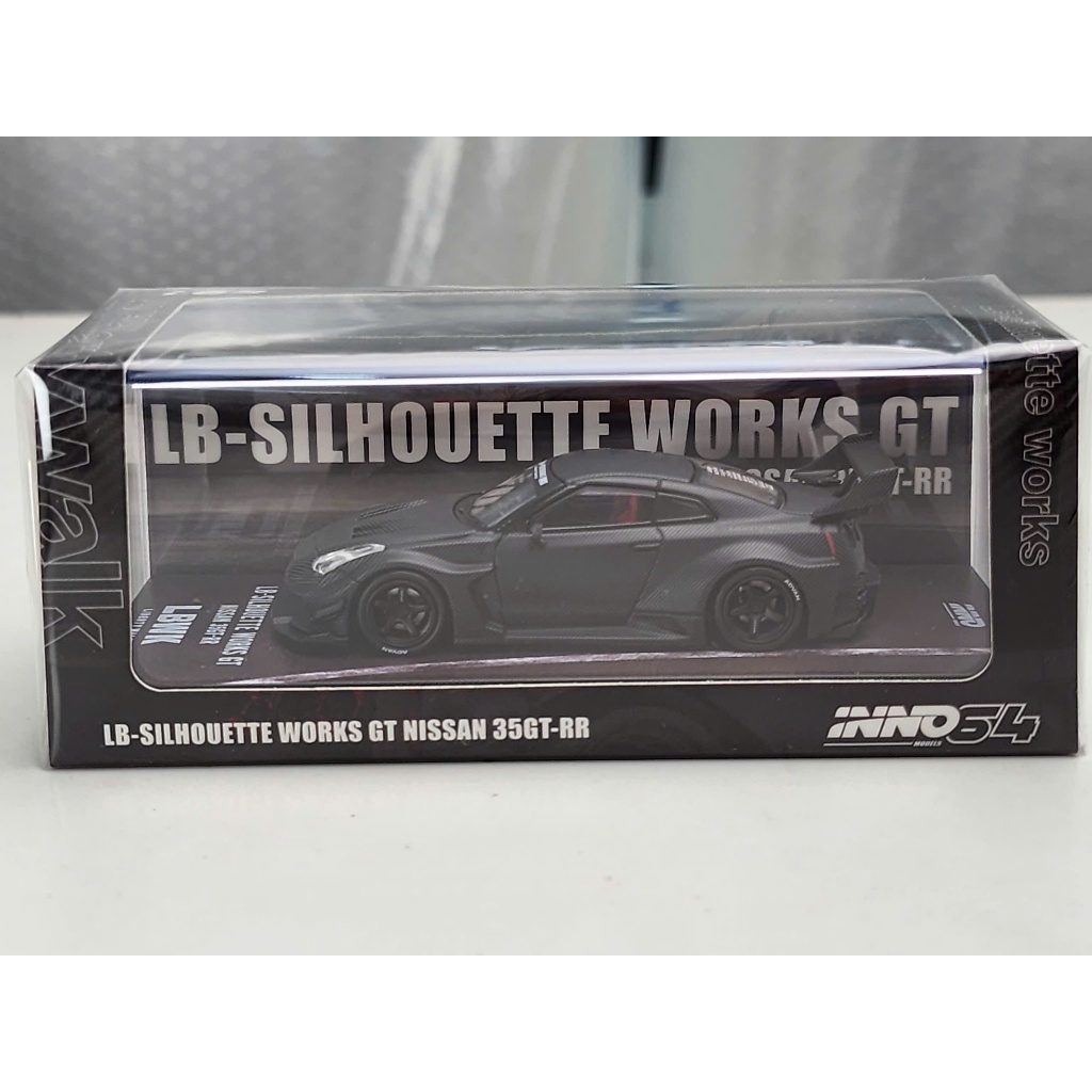 Xe Mô Hình Nissan GT-R (R35) LBWK SUPER SILHOUETTE 35GT-RR Full Carbon ...