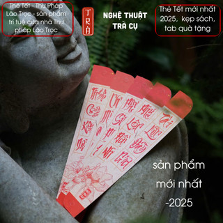 Thẻ treo Tết mới nhất 2025- nhà thư Pháp Lão Trọc- 38 thẻ không trùng nội dung XUÂN PHÚ QUÝ