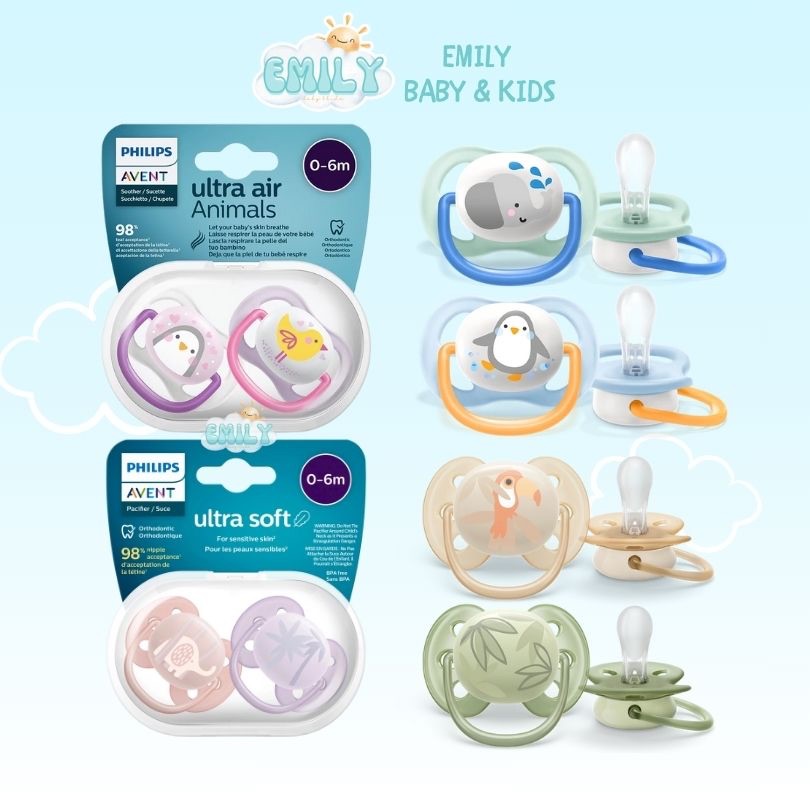 Ty giả Avent Ultra Air/Ultra Soft Cho Bé 0-18M | Shopee Việt Nam