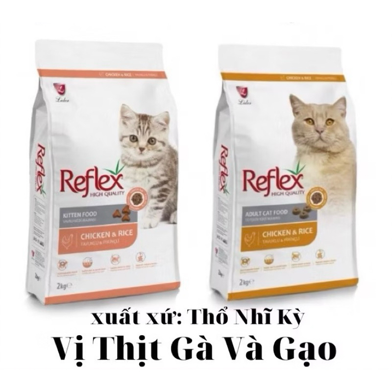Hạt REFLEX Cho Mèo - Thức Ăn Cao Cấp Cho Mèo Con Và Mèo Trưởng Thành Vị ...