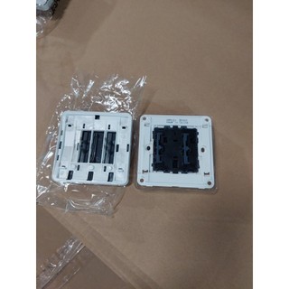 WGDL122- DREAM- CÔNG TẮC 2 CHIỀU MẶT 2 -16A – HAGER