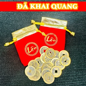 Sét Đồng Xu Âm Dương gồm 7 Xu và 9 Xu Âm Dương Phong Thủy Âm Dương Tài Lộc cho Nam Nữ