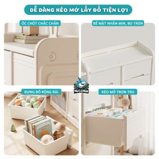 [Có Tấm Hậu] Kệ Đựng Đồ Cao Cấp Nhiều Ngăn Dày Dặn Cho Bé, Kệ Tủ Sơ Sinh Đa Năng Dung Tích Lớn