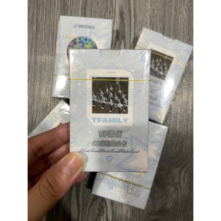 [hàng sẵn] TF Gia tộc F3 | Hộp thẻ card laser 50 tấm TF Family Lomo lomocard card laser bo góc TF Family F3