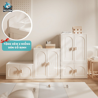 Kệ Tủ Đựng Đồ Đa Năng Có Ngăn Treo Quần Áo, Tủ Để Đồ Gấp Gọn Decor Không Gian Siêu Xinh (Mẫu Mới 2026)