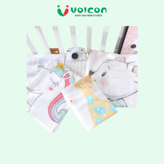 Khăn lụa sợi tre Top kids 110*110cm cho bé (có thể dùng làm chăn đắp)
