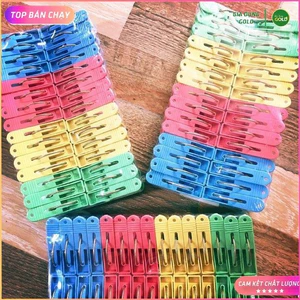 Vỉ 30 kẹp nhựa kẹp quần áo hàng Việt Nam