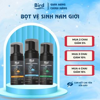 Bọt vệ sinh nam giới BIRD Intimate Cleansing dung dịch tạo bọt hương thơm nam tính 100ml