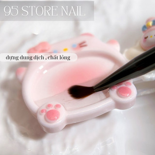 Thanh gác cọ hoạt hình - gác cọ và đựng màu vẽ mẫu mới