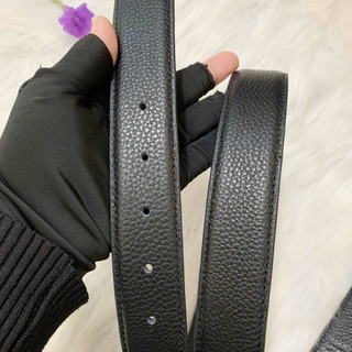 Dây lưng nam da bò bấm lỗ bản dây 3,2cm màu đen nâu tặng đinh đục lỗ thatlungvidanamnu