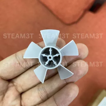 Cánh quạt mini Φ455Y2A cánh quạt màu xám, cánh quạt tốc độ cao - LK0896
