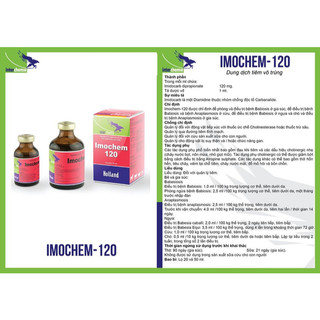 Thuốc thú y phòng và trị ký sinh trùng đường máu Butachem và Imochem Interchemie ở chó mèo dê bò cừu