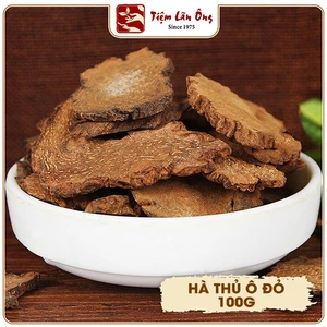 Hà thủ ô khô 100g, hà thủ ô đỏ thái miếng, trà hà thủ ô, hỗ trợ giảm râu tóc bạc sớm - Tiệm Lãn Ông