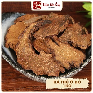 Hà thủ ô khô 1kg, hà thủ ô đỏ thái miếng, trà hà thủ ô, hỗ trợ giảm râu tóc bạc sớm - Tiệm Lãn Ông