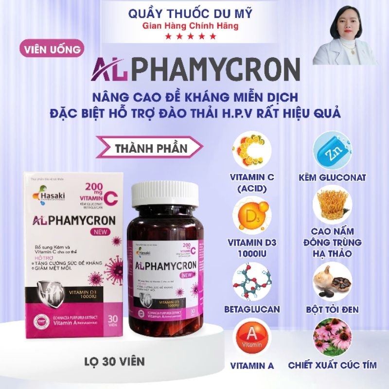 combo Thổi bay sùi mào gà gồm chấm humanvia atc 60% và 1 lọ uống alphamycron