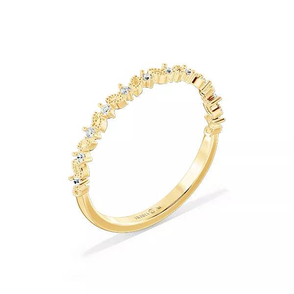 [CHAT TRƯỚC KHI ĐẶT] Nhẫn Thời Trang Nữ Tierra FNN1901 Vàng 14K/ 18K Thiết Kế Đơn Giản Sang Trọng Thanh Lịch