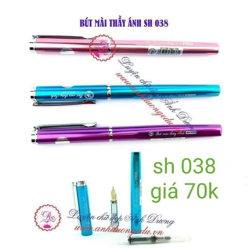Bút Mài Thầy Ánh SH038 ngòi mài luyện chữ đẹp