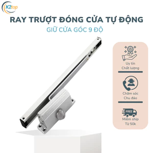 RAY TRƯỢT ĐÓNG CỬA TỰ ĐỘNG, DÙNG CHO CÁC LOẠI CỬA, CƠ CHẾ ĐÓNG ĐỆM CÓ THỦY LỰC GIẢM CHẤN, KIỂU MÁNG TRƯỢT [K2TOP]