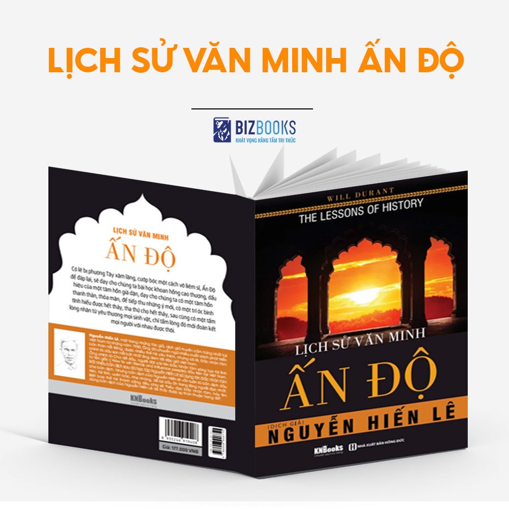 Sách Lịch Sử Văn Minh Ấn Độ - Nguyễn Hiến Lê Bizbooks