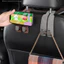Bộ 2 Móc Treo Đồ Sau Ghế Ô Tô Chất Liệu Da Lộn Cao Cấp - An Bình Auto