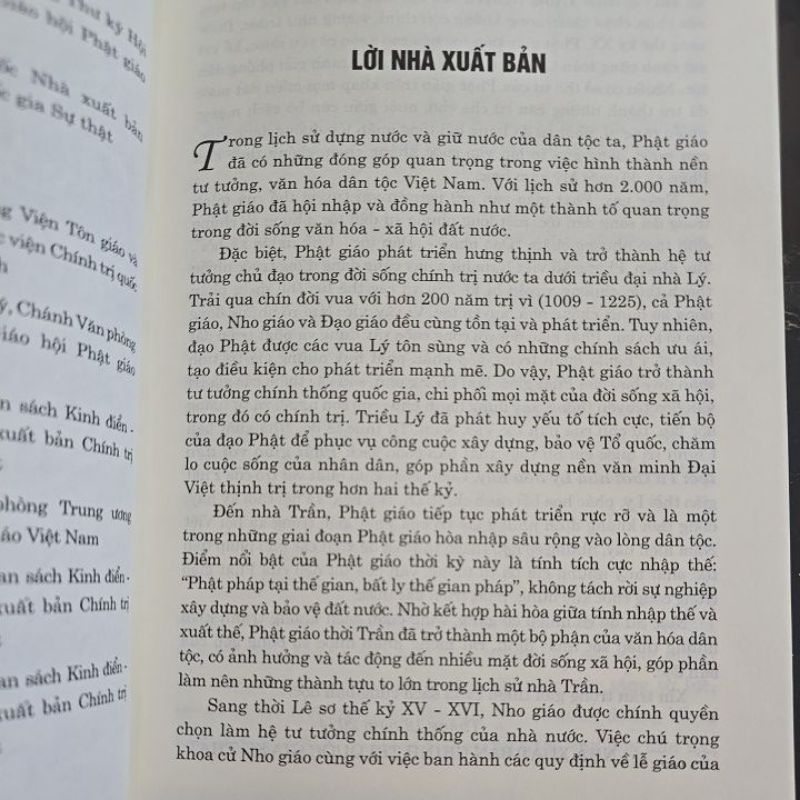Sách - Phật giáo với dân tộc từ thời nhà lý đến nay