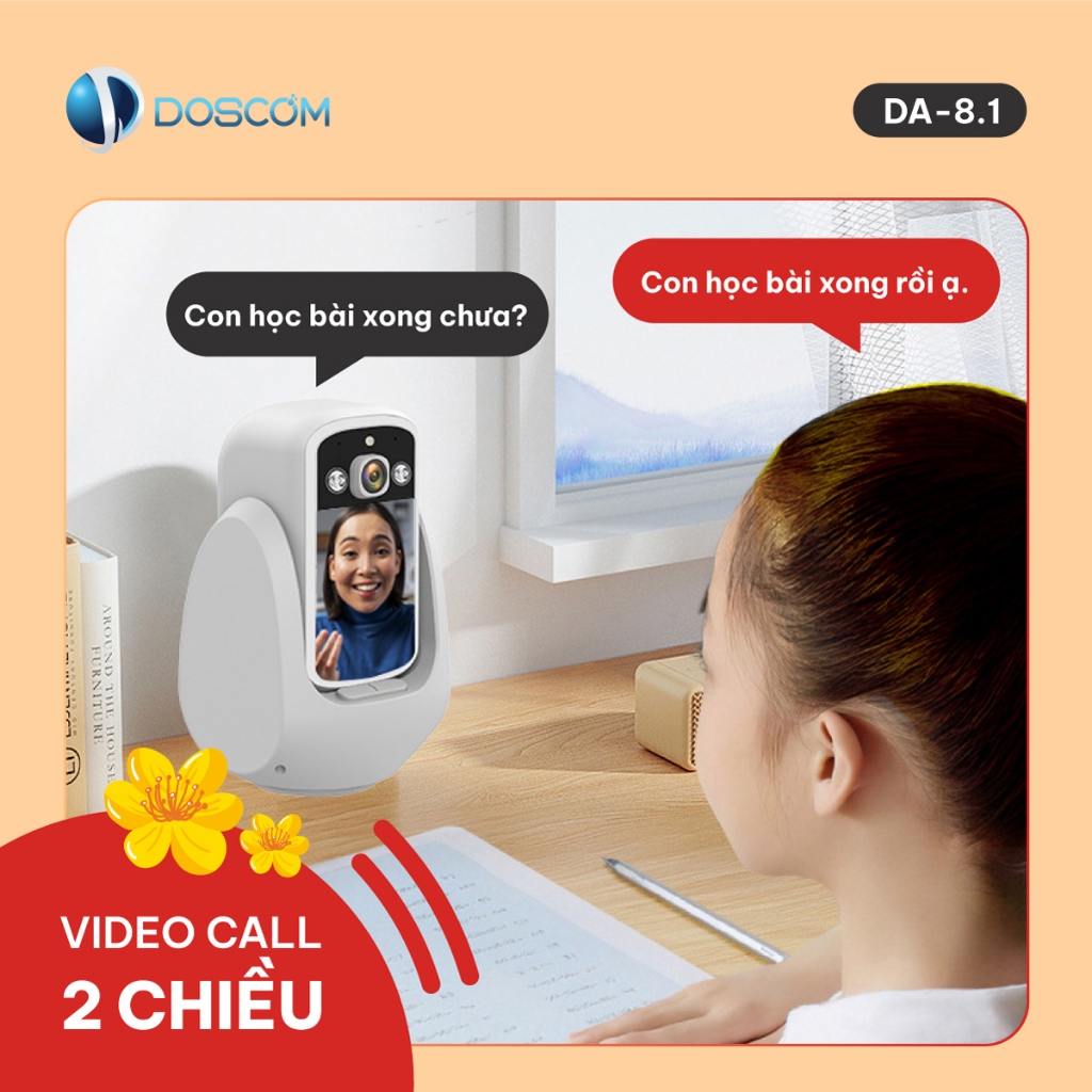 Chất lượng Camera WiFi Doscom Da8 Tiêu Chuẩn