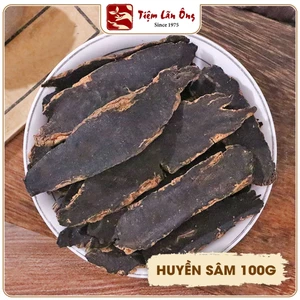 Huyền sâm khô thái mỏng 100g, hắc sâm thơm, dẻo - Tiệm lãn ông