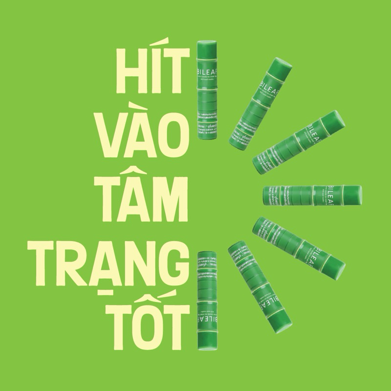 Hít thông mũi Bileaf, Dầu hít Bileaf, Dầu hít thái lan