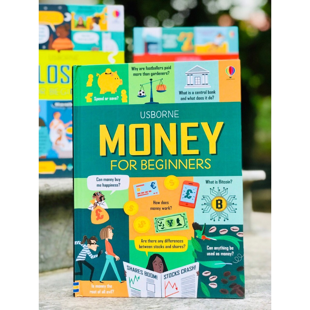 Sách tiền tệ - Usborne for beginners - Usborne tiền tệ 11 cuốn BÌA