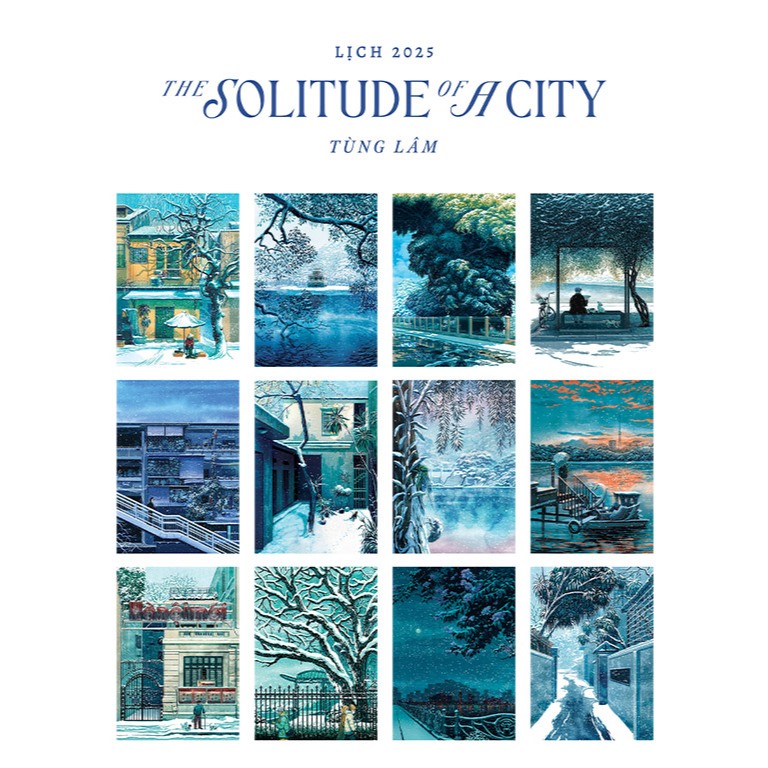 Ảnh Tùng Lâm - Lịch treo tường Solitude of a city - 26x40 3