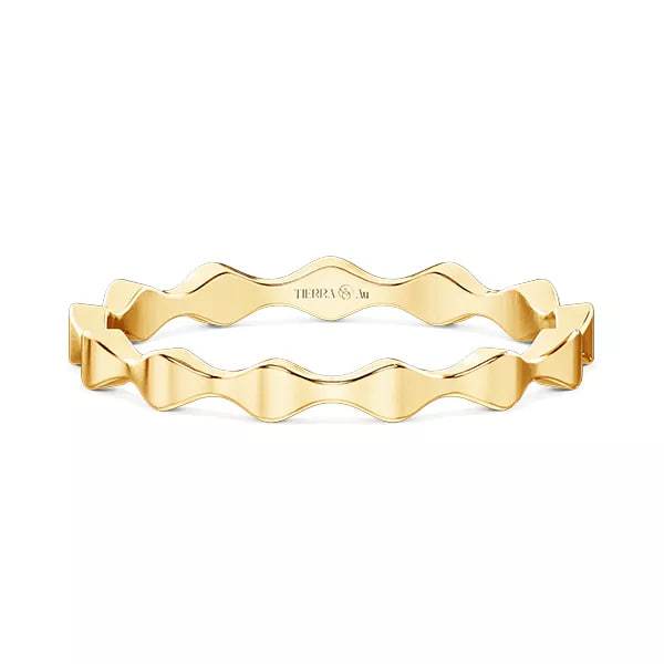 [CHAT TRƯỚC KHI ĐẶT] Nhẫn Thời Trang Tierra FNN1802 Vàng 14K 18K Kiểu Dáng Eternity Dành Cho Nữ, Phụ Kiện Trang Sức