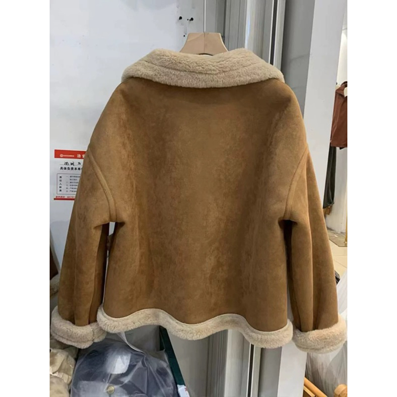 [ HÀNG Order ] áo khoác lông lót mùa đông năm nay cổ điển