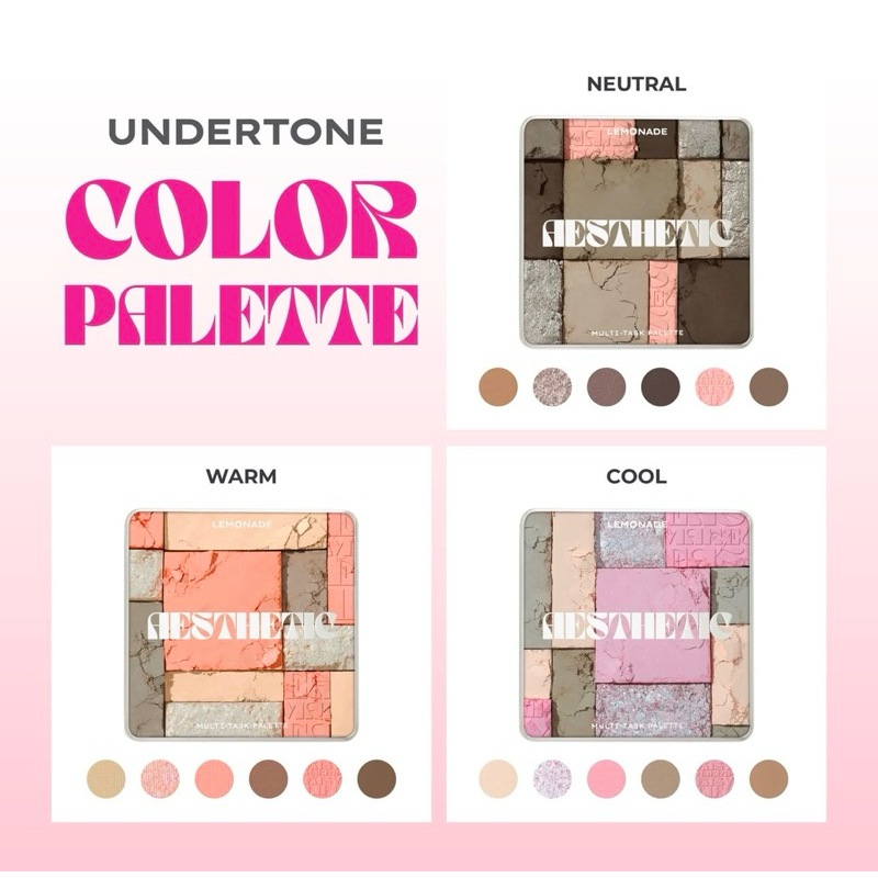 Bảng phấn mắt đa năng Lemonade Aesthetic Multi-task Palette 10.8g