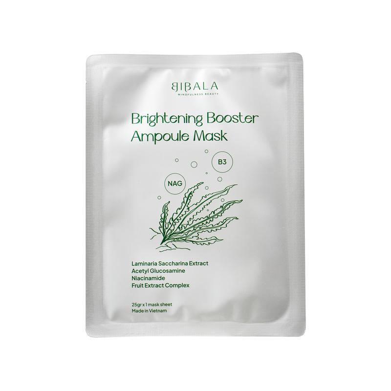 Ảnh Mặt nạ dưỡng sáng, làm dịu và dưỡng ẩm 25G BRIGHTENING BOOSTER AMPOULE MASK 25G BIBALA 3