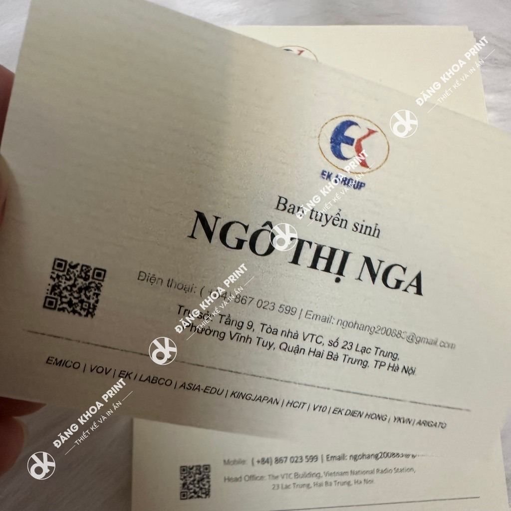 In card giấy ánh trai, giấy vân sần, giấy mỹ thuật cao cấp