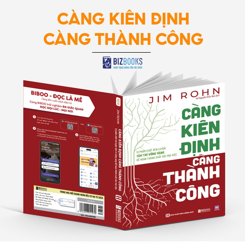 Sách Càng Kiên Định, Càng Thành Công - 12 Phẩm Chất Rèn Luyện Tâm Trí Vững Vàng Để Hoàn Thành Xuất Sắc Mọi Việc
