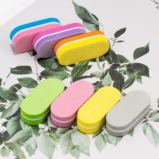 NANTY Miếng Mút Đánh Bóng Móng Tay phao mini chà nhám móng dụng cụ làm nailbox Đánh Bóng Bọt Biển 4.5*2*1.2 cm (1 cây)