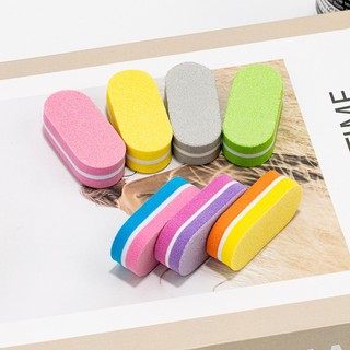 NANTY Miếng Mút Đánh Bóng Móng Tay phao mini chà nhám móng dụng cụ làm nailbox Đánh Bóng Bọt Biển 4.5*2*1.2 cm (1 cây)