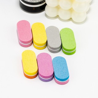 NANTY Miếng Mút Đánh Bóng Móng Tay phao mini chà nhám móng dụng cụ làm nailbox Đánh Bóng Bọt Biển 4.5*2*1.2 cm (1 cây)