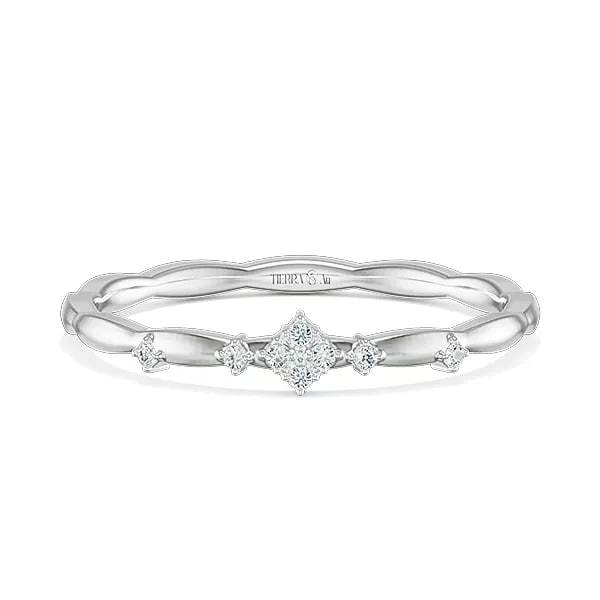[CHAT TRƯỚC KHI ĐẶT] Nhẫn Thời Trang Nữ, Nhẫn Hẹn Ước Tierra FNN1203 Vàng 14K/ 18K Thiết Kế Độc Đáo Lạ Mắt