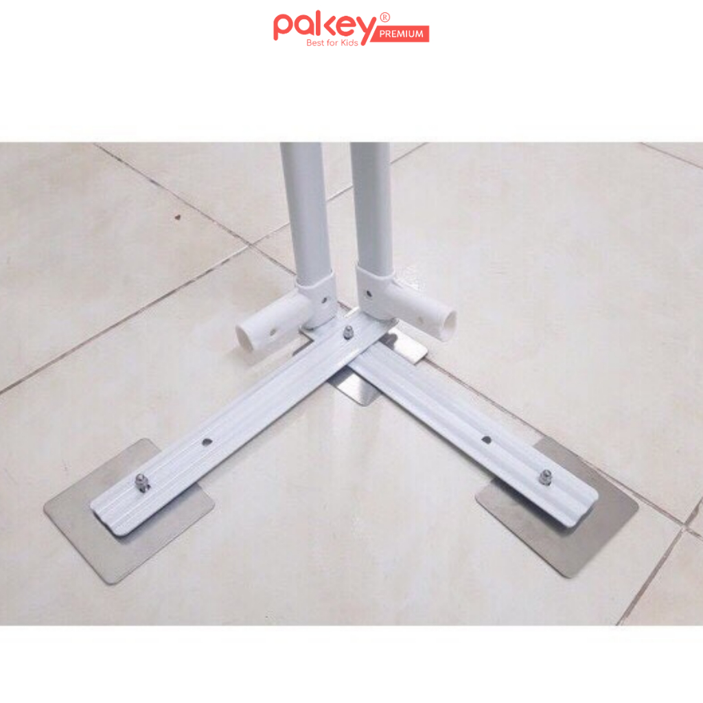 Ảnh Phụ Kiện Miếng Dán Dành Cho Thanh Chắn Giường Pakey Siêu Chắc Chắn, Không Cần Khoan Đục 3