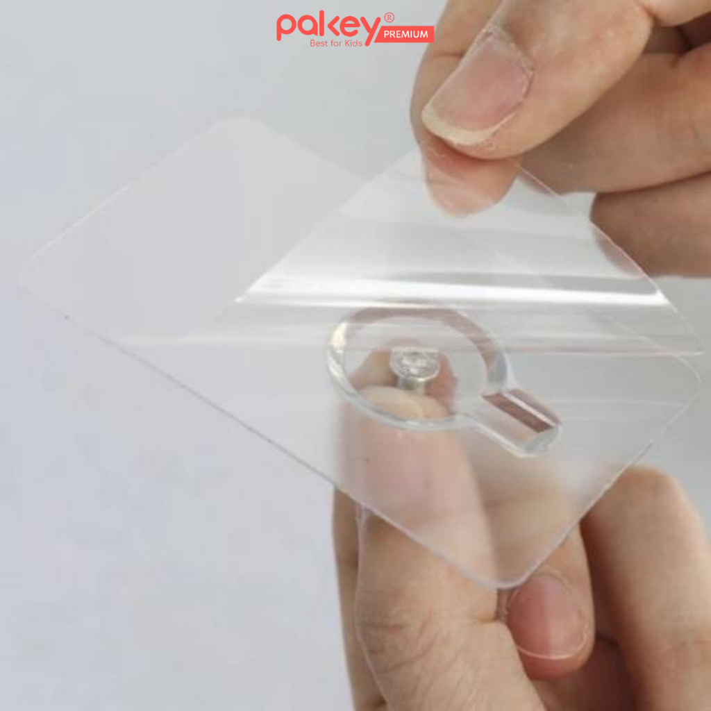 Ảnh Phụ Kiện Miếng Dán Dành Cho Thanh Chắn Giường Pakey Siêu Chắc Chắn, Không Cần Khoan Đục 2