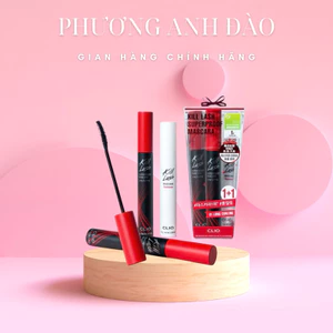Set 2 cây mascara full+ 1 tẩy trang Clio