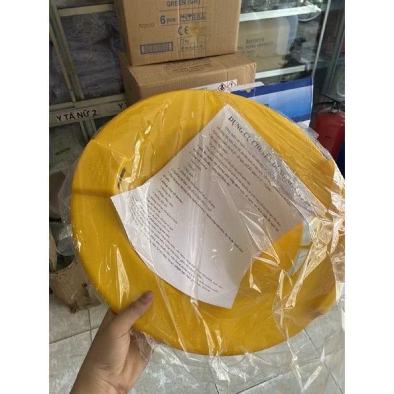 Chậu thau ngâm rửa phụ khoa hậu môn, chậu ngâm trĩ, chậu xông vùng kín cho phụ nữ sau sanh.