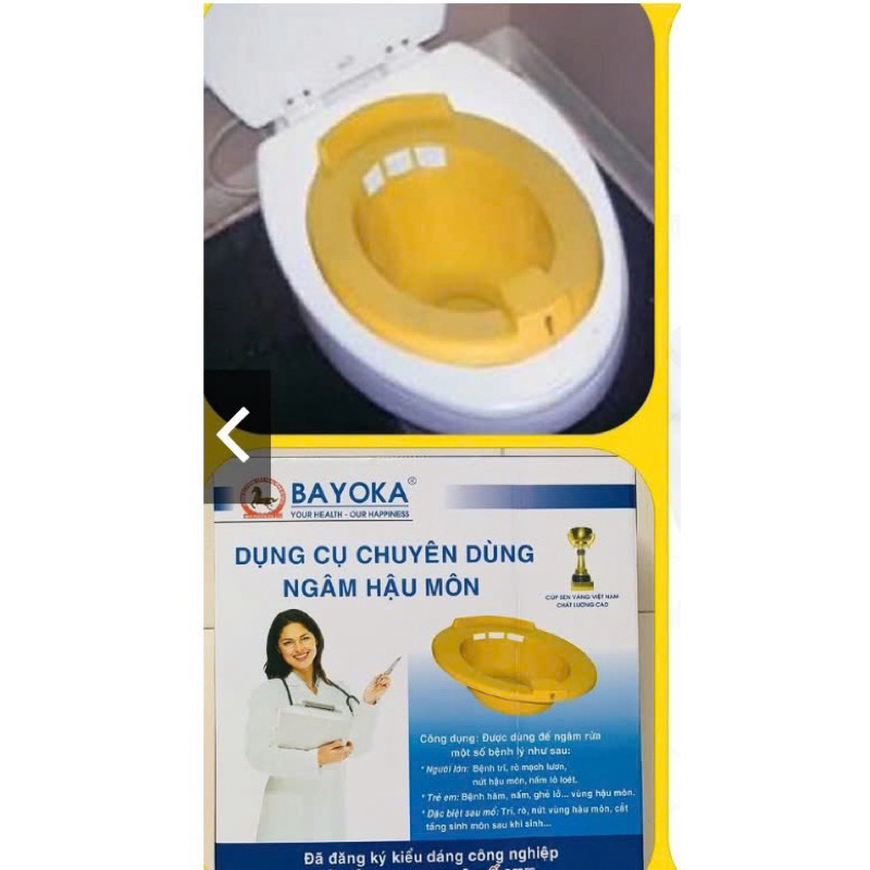 Chậu thau ngâm rửa phụ khoa hậu môn, chậu ngâm trĩ, chậu xông vùng kín cho phụ nữ sau sanh.