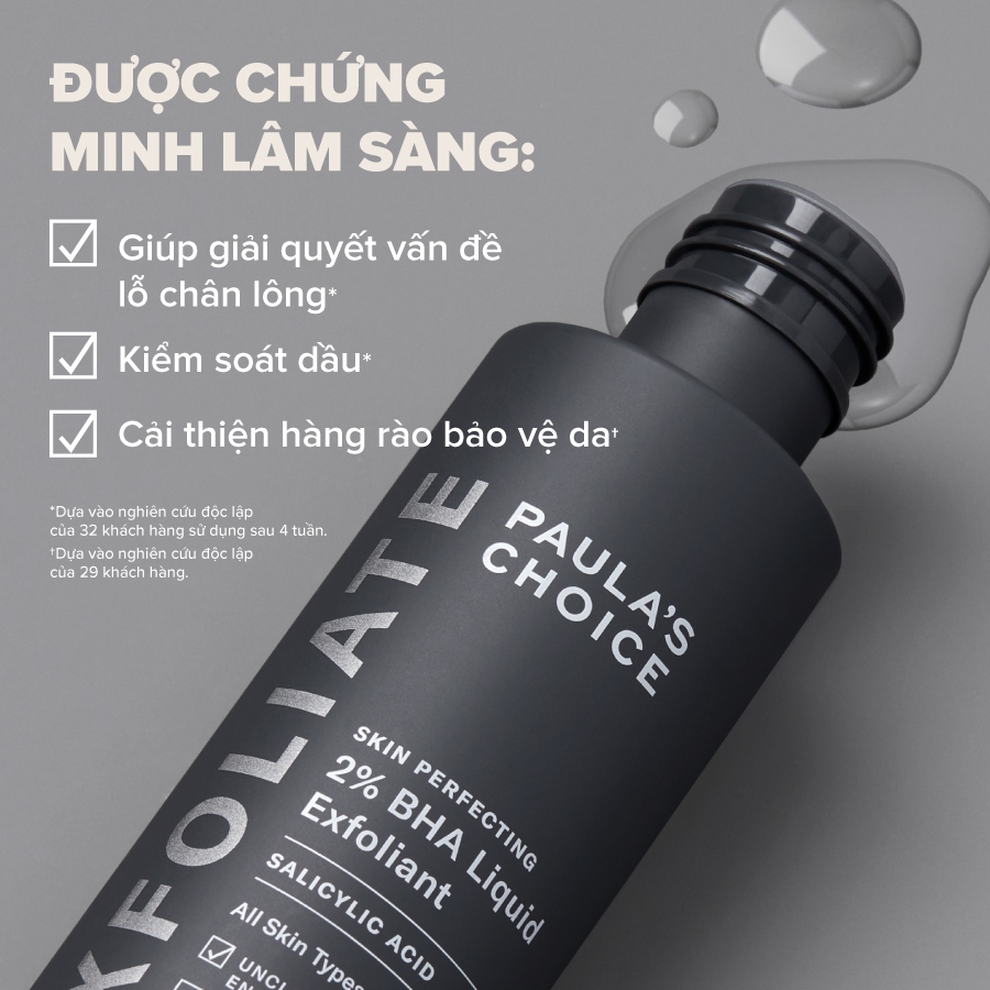 Ảnh Dung dịch loại bỏ tế bào chết Paula's Choice 2% BHA 30ml Mã 2016+ 3
