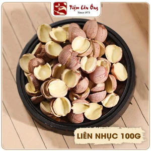 Liên nhục 100g, hạt sen nam nguyên vỏ, giúp an thần, ngủ ngon - Tiệm lãn ông